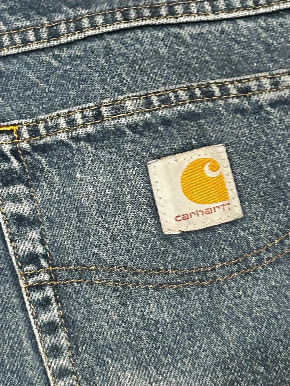 Carhartt Men’s Relaxed Fit Jeans 36x34 B171 301-83 Blue Denim Workwear